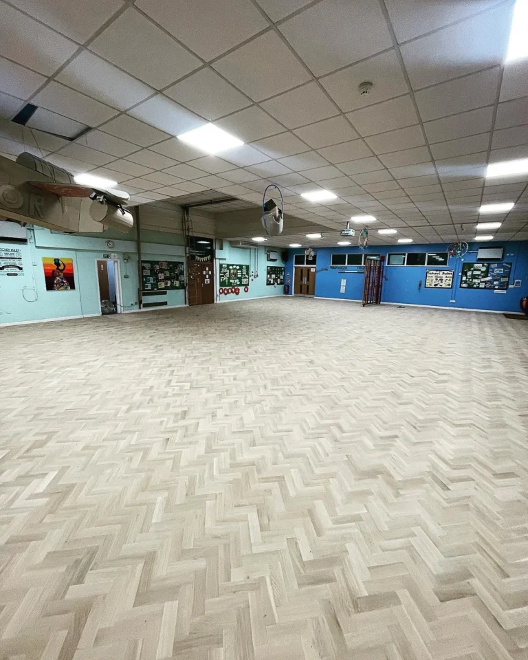 commercial wood floor restoration